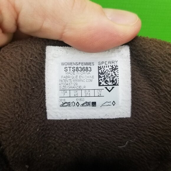 ✅Sperry Women Syren Misty Waterproof Suede Duck Boots Tan/Brown Winter/Snow Shoe - Picture 3 of 12